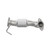 Direct Fit Exhaust Pipe - 2.65" Inlet (OD) 2.27" Outlet (OD) | WEX52994