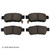 Premium Disc Brake Pad Set | BEC089-1734