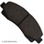 Premium Disc Brake Pad Set | BEC089-1722