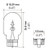 2841 Standard Series Incandescent Miniature Light Bulb - Qty 1 Bulb | HEL2841