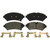 QuickStop Front Disc Brake Pad Set Semi-Metallic | WAGZX753
