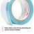 Perforated Trim Masking Tape, 15 mm Hard Band, 50.8 mm x 10 m | MMM06348