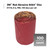Red Abrasive Stikit Disc, 6 in, P80 | MMM01116