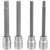 4 pc. SAE Brake Caliper Hex Bit Set | WILW86021