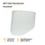 Clear Polycarbonate Faceshield WP96, -00000, Molded | MMM82701