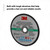 General Purpose Cutting Disc, 3" x 0.04" x 3/8" | MMM01987
