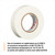 Temflex Vinyl Electrical Tape 165, White, 3/4 in x 60 ft (19 mm x 18 m), 6 mil | MMM165WH4A