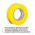 Temflex Vinyl Electrical Tape 165, Yellow, 3/4 in x 60 ft (19 mm x 18 m), 6 mil | MMM165YL4A