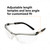 BX Reader Protective Eyewear, Clear Lens, Silver Frame, +2.0 Diopter | MMM11375-00000-20