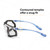 Virtua CCS Protective Eyewear, with Foam Gasket, CLEAR Anti-Fog Lens | MMM11872-00000-20