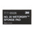 Wetordry Sponge Pad, 5-1/2" x 2-3/4" x 3/8"  | MMM05526