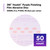 Hookit Purple Finishing Film Abrasive Disc 260L, 6 in, P1000 | MMM30669