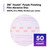 Hookit Purple Finishing Film Abrasive Disc 260L, 6 in, P800 | MMM30670