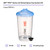 PPS Series 2.0 Vented Spray Cups Kit, Large (32.1 fl oz, 950 ml), 125 Micron Filter | MMM26164