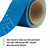 Hookit Blue Abrasive Sheet Roll Multi-hole, 180, 2.75in x 13yd | MMM36191