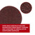 Scotch-Brite Surface Conditioning Disc, SC-DH, A/O Coarse, 3 in x NH | MMM07455
