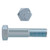 9/16"-18 x 4" Hex Head Cap Bolts Grade 5 UNF Zinc PT | 105076-638