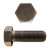 1/2"-20 x 1-1/2" Hex Head Cap Bolts Grade 5 UNF Bare Metal FT | 105074-583