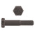 1/4"-20 x 3-1/2" Hex Head Cap Bolts Grade 8 UNC Bare Metal PT | 105077-322