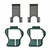 Engine Timing Chain Tensioner Gasket Set | 557ES 73226
