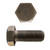 1/2"-20 x 1" Hex Head Cap Bolts Grade 5 UNF Bare Metal FT | 105074-579