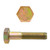 1/4"-28 x 1-1/2" Hex Head Cap Bolts Grade 8 UNF Zinc-Yellow PT | 105080-313