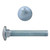 5/16"-18 x 2" Carriage Bolts Zinc Grade 2 UNC FT | 105129-451