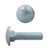 5/16"-18 x 1" Carriage Bolts Zinc Grade 2 UNC FT | 105129-444