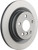 Premium Coated Vented Rear Disc Brake Rotor | BBB09.C743.11