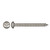 #10 x 3/4" Pan Head Square Drive Metal Screws 18.8 Stainless Steel | 1055163-191