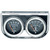 Chrome Series Dual Oil Pressure and Water Temperature Gauge Kit | SWXHTA1216