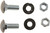 Bumper Bolt With Nuts - Stainless Steel - 3/8-16 In. x 1 In. | DOR45364