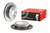 Premium Coated Vented Rear Disc Brake Rotor | BBB09.B265.11