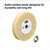 Stripe Off Wheel, 4 in x 5/8 in, with Mandrel | MMM07498