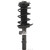 Complete Corner Unit Assembly -Strut, Mount and Spring | KYBSR4776