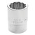 3/4" DR x 1-1/8" Chrome Socket - 12 Pt. | WILW34536