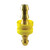 A= 1/4" B= 1/4" Push on- Hose mender Brass | 105009-359