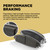 Police Pursuit Vehicle Front Disc Brake Pad Set | WAGPPV1611A