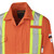Hi-Vis Flame-Gard® FR/ARC-Rated 6.5 oz Coveralls - 98% Cotton 2% Antistatic - Hi-Vis Orange - 50 - Tall | SWXV252005T-50