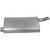 Quiet-Flow SS Direct Fit Exhaust Muffler 2.25" Inlet (ID) 2.5" Outlet (OD) | WEX21386