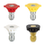 4.0 Orifice Quick Connect Pressure Washer Nozzle Set with 0°, 15°, 40° and Soaper | 30A85.210.040BEP