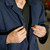 Poly/Cotton Shop Coat - Snap Double Placket Closure - Navy - XL | SWXV2020180-XL