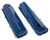 OEM Reproduction Style Valve Covers; Stock Height; Ford 429-460- Ford Blue Powder Coated | 5188347