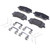 Silver (Advantage) Ceramic Disc Brake Pad Set | ACD14D2412CH