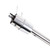 Floorshift Tilt Column: 2 in dia; 1957 Chevy Stainless Steel | FLAFR20005-57SS