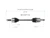 16-18 Hyundai Tucson (1.6 - FWD) CV Axle Assembly  - Front Left | GSPNCV37115