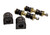 Sway Bar Bushing Set, Black, Rear, Bar Dia. 20mm, Incl. Sway Bar End Links, Performance Polyurethane | 3064.5179G