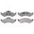 Silver (Advantage) Semi-Metallic Front Disc Brake Pad Set | ACD14D820M