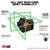 M12 Green 360-Degree 3-Plane Laser Kit | MET3632-21