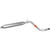 Direct Fit Exhaust Resonator and Pipe Assembly 2" Inlet (ID) 2" Outlet (OD) | WEX55694